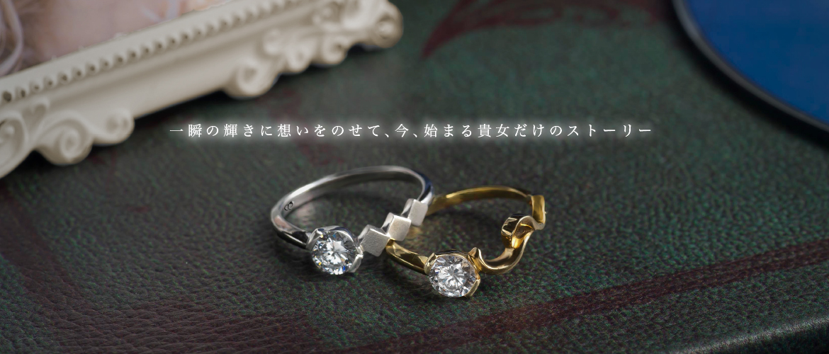 一瞬の輝きに思いをのせて、今、始まる貴女でけのストーリー